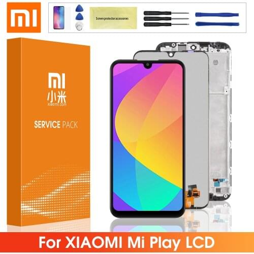 Original 5.84'' Display For Xiaomi Mi Play LCD Display Touch Screen Digitizer Assembly Xiaomi Play LCD Screen Replacement Parts