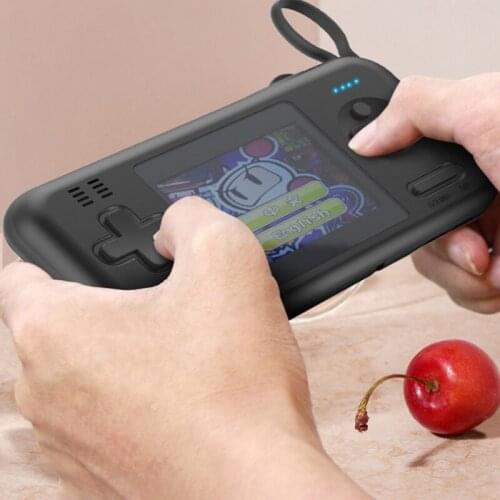 8000mAh Power Bank Game Console Buil-in 416 Game Handheld Portable Console Games