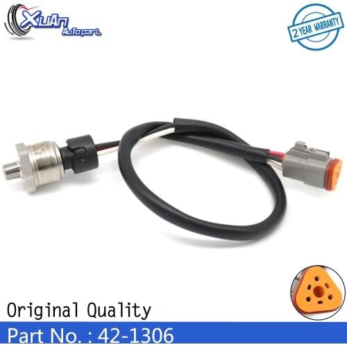 XUAN Original Quality Converter Transducer Pressure Sensor 42-1306 For Thermo King 3HMP2-1 2E43631G01 3HMP21 500 PSIG