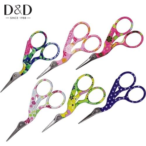 Vintage Stork Scissors for Needlework Cross Stitch Scissors for DIY Craft Embroidery and Sewing Scissors for Cutting Sewing Tool