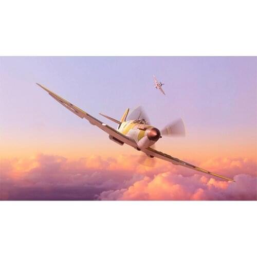 XUEQIXIAOZU 5D DIY Diamond Painting Full Round Drill Combat aircraft 3D Embroidery Cross Stitch gift Home Decor gifts