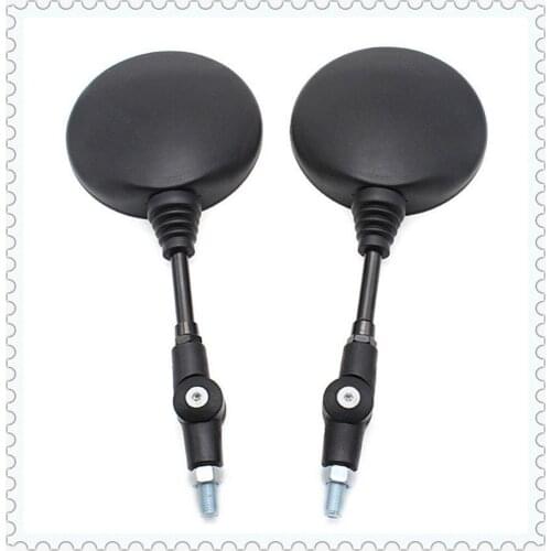 Rearview mirror Anti-fall Folding Round motorcycle Side for Kawasaki KLX250 D-TRACKER KDX125-250 D-TRACKER125 KLX150S