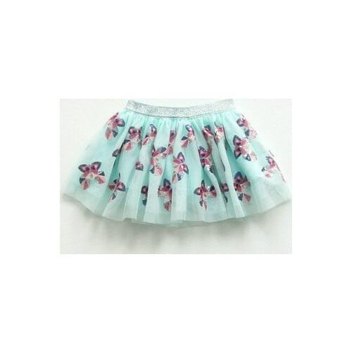 2018 Baby Girls Tutu Skirt Sequins Bow Mini Skirt Child Ballet Kids Ball Gown Girl Princess Mesh Tulle Dance Cute Green Skirts