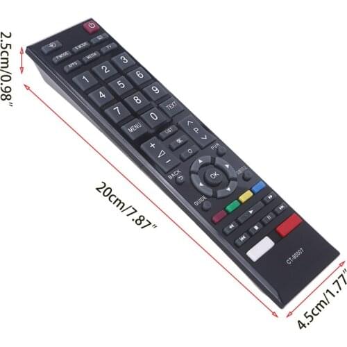448F CT-95007 Replaced Remote Compatible with Toshiba Home TV 43E5603EXT 49L5995 43L5997EE Replacement