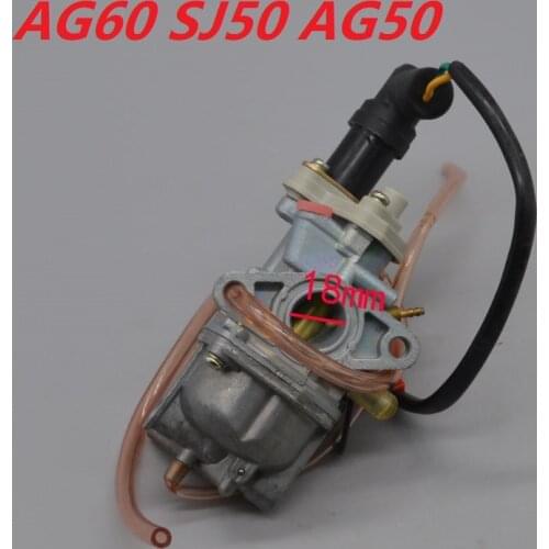 AG50 Carburetor AG60 Carburettor For Chinese QJ Keeway ATV Quad AG60 SJ50 Scooter Moped Motorcycles Moped Part