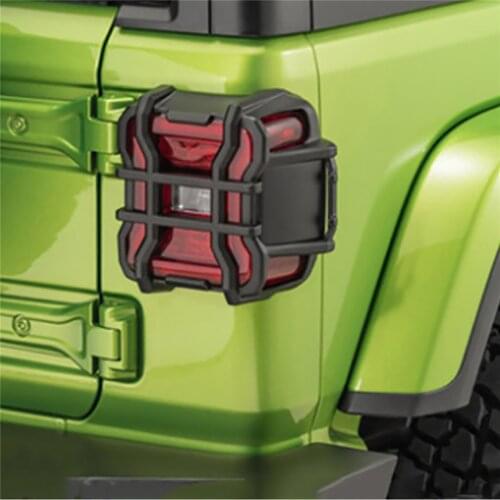 2pcs/set Metal Tail Light Bracket Cover for AXIAL SCX10 III JEEP Wrangler Model Car Upgrade Parts