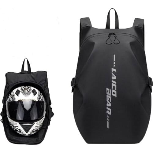 Motorcycle Backpack Travel Luggage Cycling Bag Waterproof Reflective Helmet Outdoor Climbing laptop Motocross Portable backpack