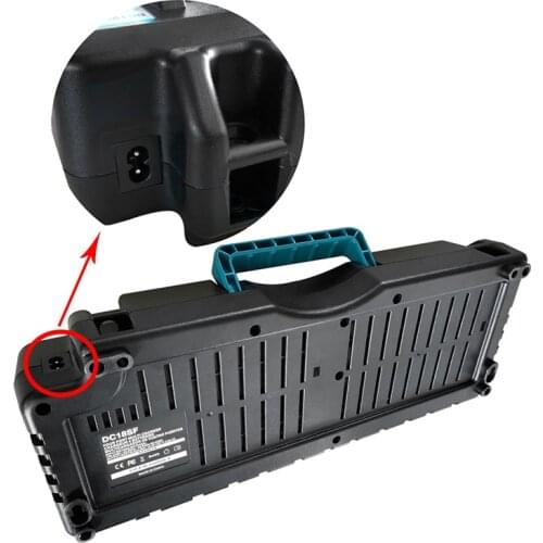 Newest 1-2-4 charging port Li-ion Battery Charger 3A Charging Current for Makita 14.4V 18V BL1830 Bl1430 DC18RC DC18RD DC18SF