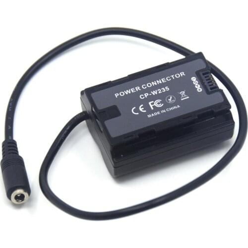 NP W235 NP-W235 Dummy Battery CP W235 CP-W235 DC Coupler fit power adapter supply for Fuji X-T4 XT4 Camera