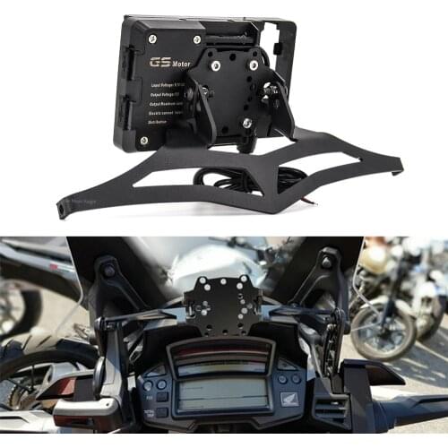 For HONDA CROSSTOURER 1200 2016 CROSSTOURER 1200 Motorcycle Stand Holder Phone Mobile Phone GPS Navigation Plate Bracket