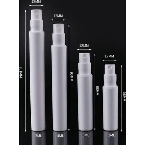 2ml 3ml 4ml 5ml Empty Portable Atomiser Spray Bottles Perfume Pen Vials Makeup Cosmetic Plastic PP Travel Sample Containers
