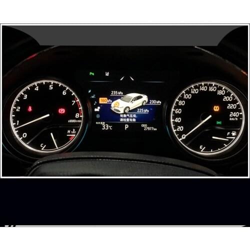 TPMS Tyre Pressure Monitoring System Solar Power Digital LCD Display Auto Security Alarm Systems For Toyota Camry 2018 2019 2020