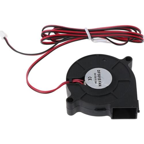 Tablet-12V DC 50mm Blow Radial Cooling Fan Hotend Extruder For RepRap 3D Printer