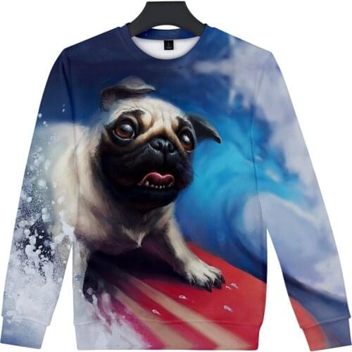 Warm Fashion Design Franse Bulldog Hoodies Sweatshirt Mannen Hoge Kwaliteit 3D Sweatshirt 2020 Leuke Nieuwe Stijl Famo Tees