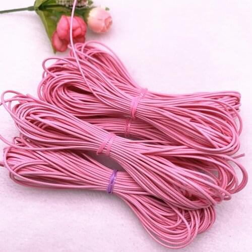 0.5-2.0mm Pink Waxed Cord Waxed Thread Cord String Strap Necklace Rope Beads for Jewelry Making DIY Bracelet Accessories