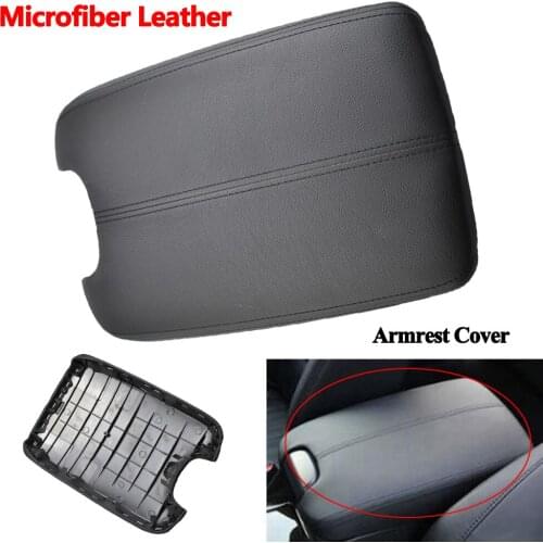 1pc Microfiber Leather Car Center Console Armrest Cover Lid for A-ccord 2008 2009 2010 2011 2012 Auto Centre Console Cover