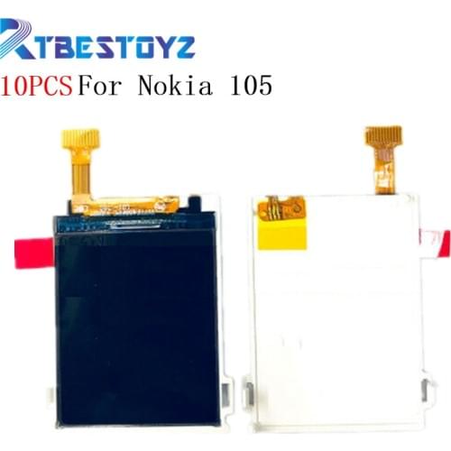10PCS/Lot LCD Display Screen For nokia 105 ds TA -1010/1034 130 TA-1017 LCD (105 2017)(130 2017)