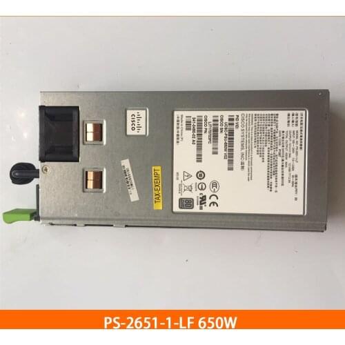 100% Working Server For UCSC-PUS-650W V02 PS-2651-1-LF Power Supply Full Test