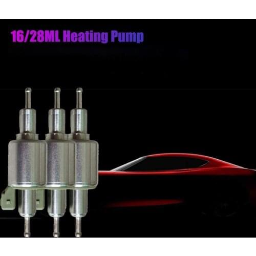 16/28ml 12v Diesel Oil Pump For 2KW To 5KW Air Parking Heater Pulse Metering Pump Oil Fuel Pump Diesel Auxiliary Heater Pump