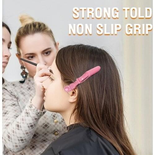 6PCS Salon Alligator Sectioning Hair Clips with Non Slip Grip for Thick Hair Haircut Accessories Hairgrips for Women Girls F1FF