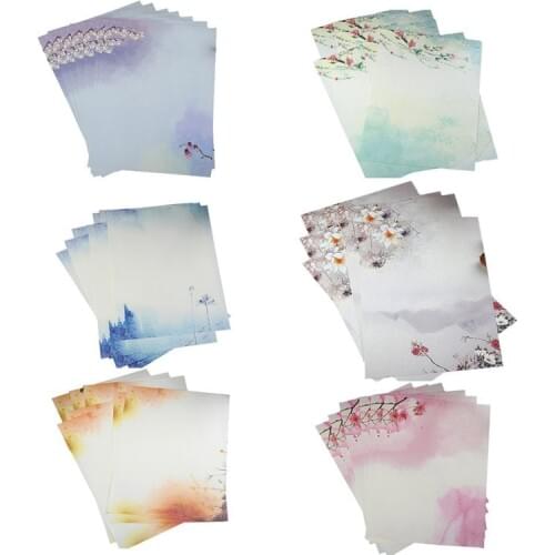 48PCS Writing Stationery Paper , Letter Writing Paper Letter Sets