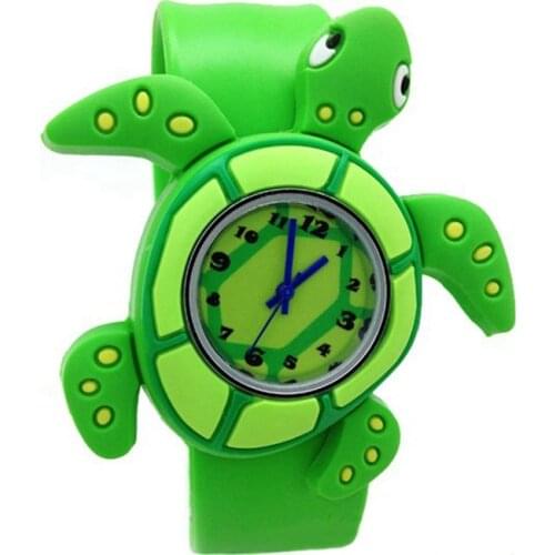 Childrens Watches Cartoon Kids Wrist Baby Watch Clock Quartz Watches for Gifts Relogio Montre Turtle