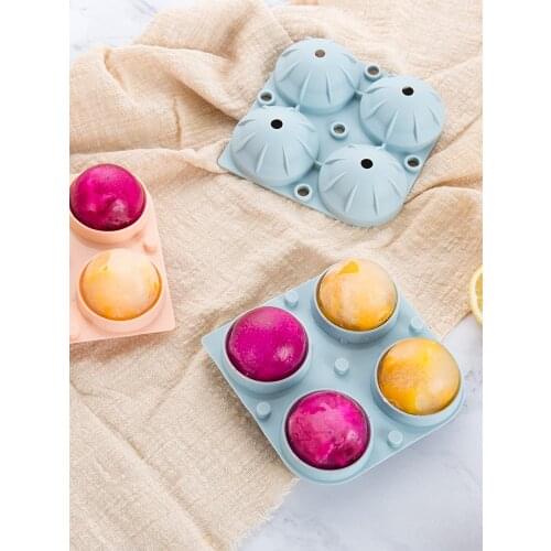 Ice Hockey Mold round Household Large Frozen Ice Ball Ice Box silicone mold ice mold ball mold