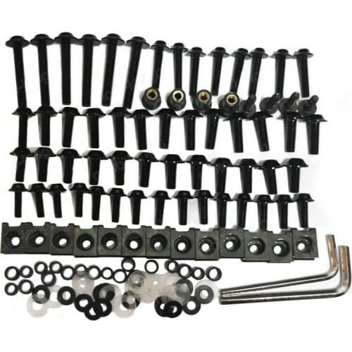 Fairing screw bolt kits for KAWASAKI ,for Yamaha, for Honda, for Suzuki, full set 177 pcs bolts screws kit