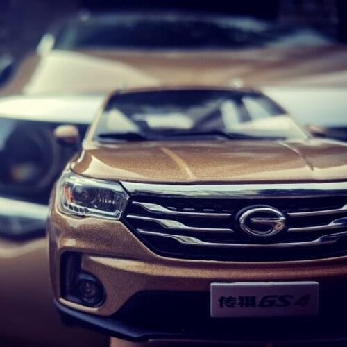 Diecast Model Cars 1:18 Scale GS4 Trumpchi Off-road Vehicle Alloy Car Model Static Display Adult Collection Gift