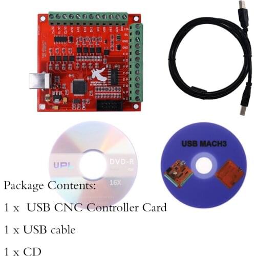 MACH3 100Khz 4-axis USB interface driver wiring board CNC 4-axis controller motion controller driver board