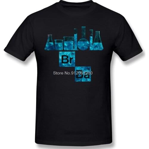 Fashion Respect The Chemistry Humor Shirt Design Breaking Bad America Sadism TV Series TShirt tees Camiseta Men T-Shirt