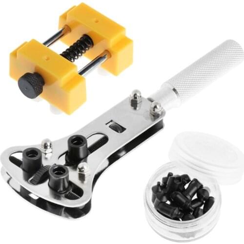 1 Set Watch Repair Mount Tools Opener Back Cover Cap Opening 3 Claws Base Professional Kit Clock For Watchmaker Jeweler