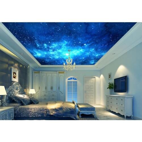 Custom photo wallpapers 3d ceiling wallpaper murals Sky zenith mural sitting room condole top mural universe 3d wallpaper