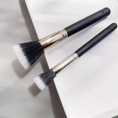 Duo Fibre Face Brush 187/188 Large/Small Multi-Purpose lightweight Face Powder Foundation Blush Highlighter Beauty Cosmetic Tool