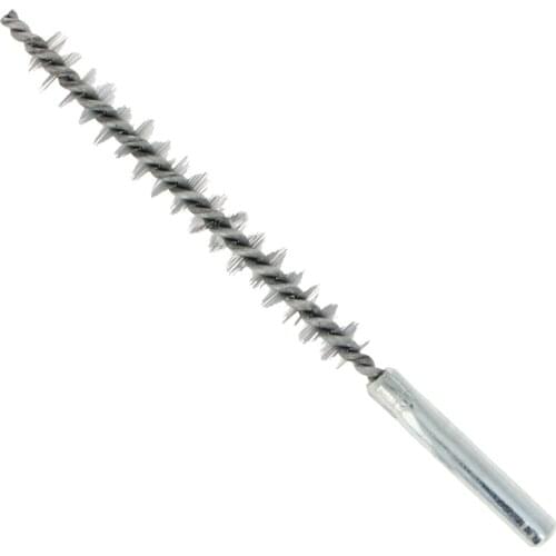 High Quality 6/8/10/12/30/50mm Dia Steel Wire Brush Long Handle Pipe Cleaning Metal Brush Kitchen special tool