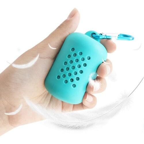 Factory Direct Silicone Quick-Drying Towel Creative Microfiber Cold Sports Towel Portable Cold Cold Towel