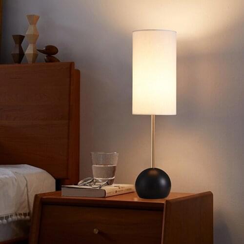 Nordic Modern Minimalist Design Table Lamps Bedroom Bedside Lamp Home Lighting Decor Standing Desk Light Night Lighting Fixture