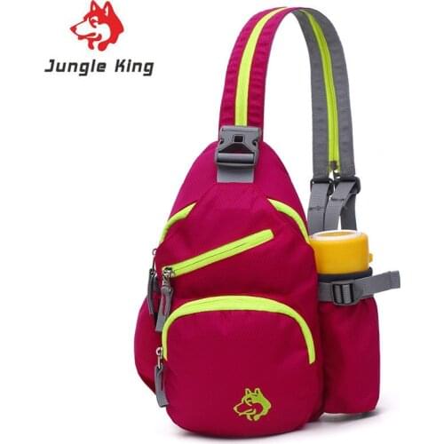 Jungle King New outdoor sports chest bag multi - functional neutral shoulder bag shoulder bag briefcase outdoor folding bag 300g