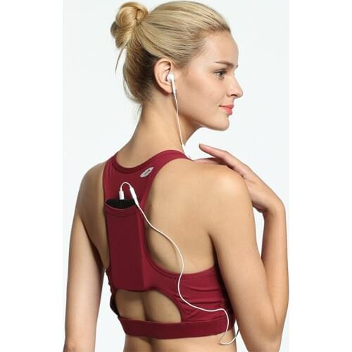 2018 New Design Womens High Impact Top Athletic Running Yoga Sports Bra Gym Fitness Girls Seamless Padded Vest Tanks S M L XL