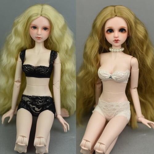 1 set of Blyth dolls soft lace underwear bra and panties 30cm doll panties 1/6 BJD doll tops and panties doll accessories