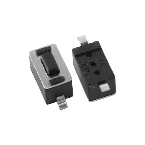 100 Pcs Momentary Tact Tactile Push Button Switch SMD SMT PCB 2 Pin 3 x 6 x 4.3mm