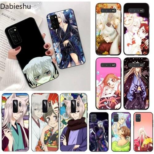 Anime Kamisama Hajimemashita Tomoe Black Cell Phone Case for Samsung S20 plus Ultra S6 S7 edge S8 S9 plus S10 5G lite 2020