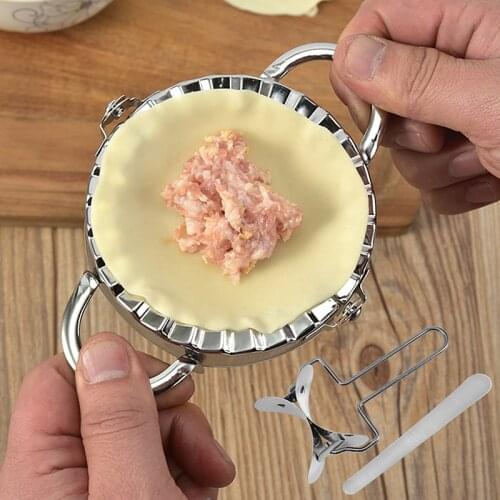 Kitchen Dumpling Maker Stainless Steel Dough Cutter Pie Ravioli Dumpling Mould Kitchen Pastry Tools Accessories Cutting Tool