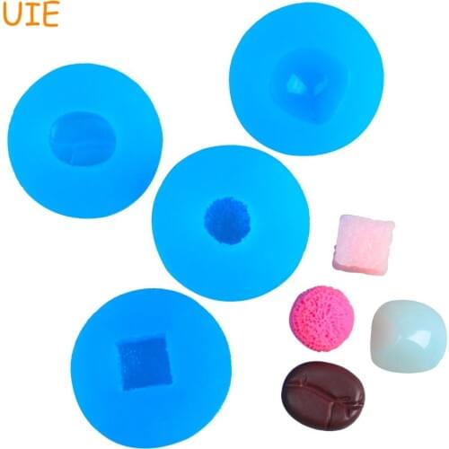 KYL046U,KYL153U,KYL187U,KYL188U Candy Silicone Mold - Chocolate Fudge Icing Cupcake Topper Miniature Food Resin Jewelry DIY