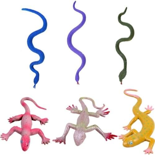Simulation Animal Color Snake Color Lizard Simulation Simulation Animal Software Whole Person Toy Small Person Childrens Toy
