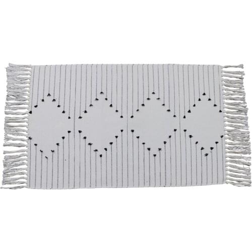 Area Rug Washable Rug Runner With Tassels For Hallway Entry Bedside Living Room