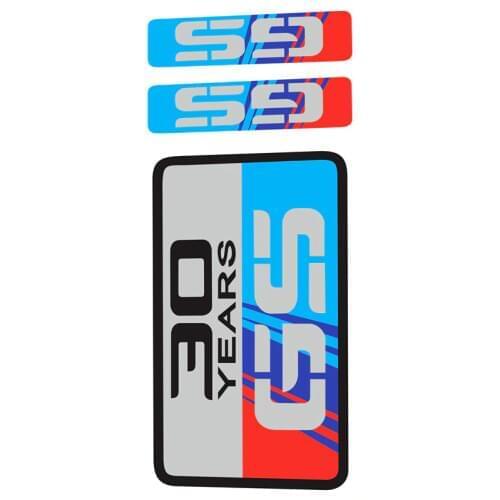 The new GS 30 year sticker GS anniversary canister sticker for BMW F850GS R1200GS F650GS F800GS F700GS F750GS G310GS 30TH