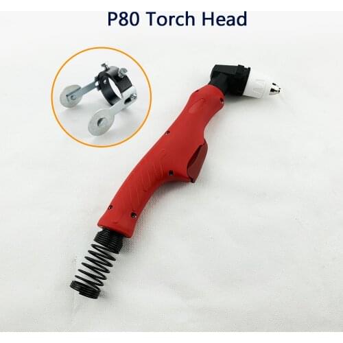 P80 Torch Plasma Cutter Gun Head Body Plasma Cutting Torch Hand Use For Industry Air Cooled Plasma Cutting Machine
