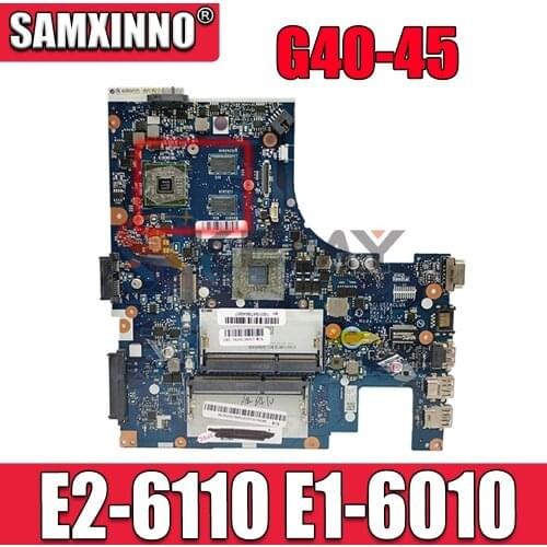 Applicable to G40-45 notebook motherboard E2-6110 E1-6010 number NM-A281