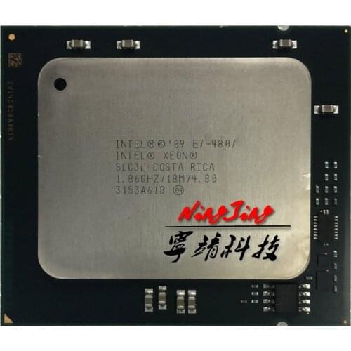 Intel Xeon E7-4807 E7 4807 1.8 GHz Six-Core Twelve-Thread CPU Processor 18M 95W LGA 1567